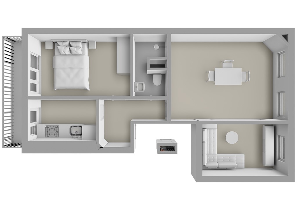mediumsize floorplan